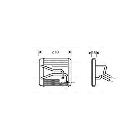 Osta Lämmityslaitteen kenno AVA COOLING SYSTEMS:llä KA6049 edullisesti hintaan 103,90 €