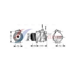 Acquista Compressore aria condizionata da AVA COOLING SYSTEMS KAK117 a buon mercato per soli 417,94 €