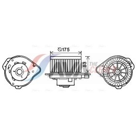 Achetez des Radiateur du moteur AVA COOLING SYSTEMS LC2018 à prix pour 95,87 €