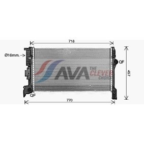 Kühler, Motorkühlung MC2002 SMART CROSSBLADE von AVA COOLING SYSTEMS