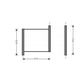 Acquista Radiatore motore da AVA COOLING SYSTEMS MCA2002 a buon mercato per soli 148,71 €