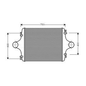 Ladeluftkühler für MAN von AVA COOLING SYSTEMS