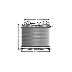 Ladeluftkühler für MAN von AVA COOLING SYSTEMS