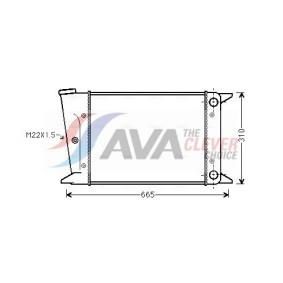 Klimakondensator für MAN von AVA COOLING SYSTEMS