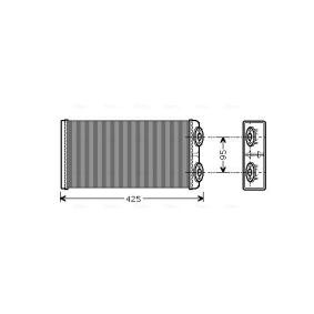 Wärmetauscher, Innenraumheizung für MAN von AVA COOLING SYSTEMS