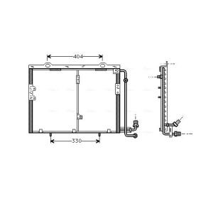 Köp Kondensor, klimatanläggning av AVA COOLING SYSTEMS MS5290 till det låga priset 2283,50 kr