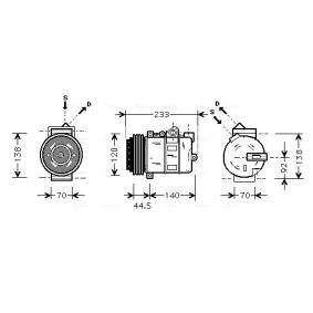 Klimakompressor MSAK277 von AVA COOLING SYSTEMS günstig für 427,46 € online kaufen