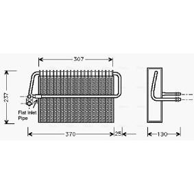 Verdampfer, Klimaanlage MSV272