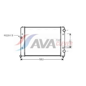 Kühler, Motorkühlung MT2002 von AVA COOLING SYSTEMS günstig für 217,61 € online kaufen