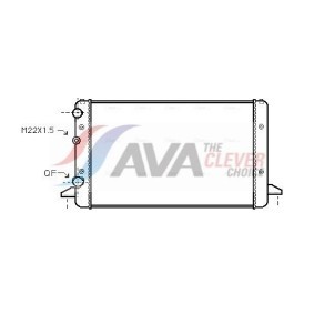 Kühler, Motorkühlung für MITSUBISHI von AVA COOLING SYSTEMS