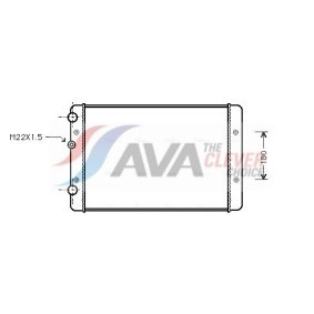 Kühler, Motorkühlung für MITSUBISHI von AVA COOLING SYSTEMS