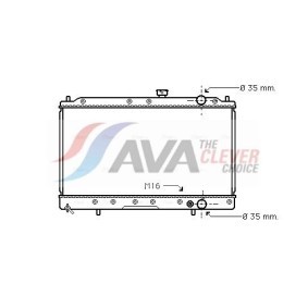 Achetez des Radiateur du moteur AVA COOLING SYSTEMS MT2018 à prix pour 336,44 €