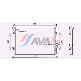 Kühler, Motorkühlung von AVA COOLING SYSTEMS