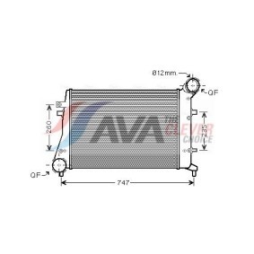 Kühler, Motorkühlung für MITSUBISHI von AVA COOLING SYSTEMS