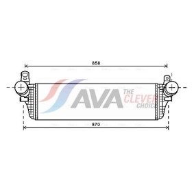 Kühler, Motorkühlung MT2065 von AVA COOLING SYSTEMS günstig für 225,56 € online kaufen