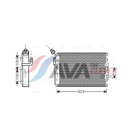 Achetez des Radiateur du moteur AVA COOLING SYSTEMS MT2081 à prix pour 138,74 €