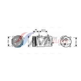 Kühler, Motorkühlung von AVA COOLING SYSTEMS
