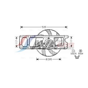 Kühler, Motorkühlung MT2087 von AVA COOLING SYSTEMS günstig für 191,67 € online kaufen