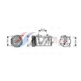 Kühler, Motorkühlung von AVA COOLING SYSTEMS