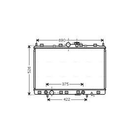 Achetez des Radiateur du moteur AVA COOLING SYSTEMS MT2171 à prix pour 205,32 €