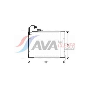 Acquista Radiatore da AVA COOLING SYSTEMS online per FTO Coupé (DE_A) a prezzi moderati