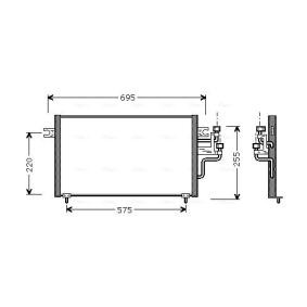 Klimakondensator MT5119 von AVA COOLING SYSTEMS günstig für 93,57 € online kaufen