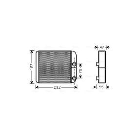 Osta Lämmityslaitteen kenno AVA COOLING SYSTEMS:llä MT6186 edullisesti hintaan 226,36 €