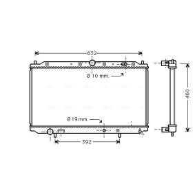 Acquista Radiatore motore da AVA COOLING SYSTEMS MTA2101 a buon mercato per soli 182,64 €