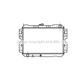 Kühler, Motorkühlung für MAZDA von AVA COOLING SYSTEMS