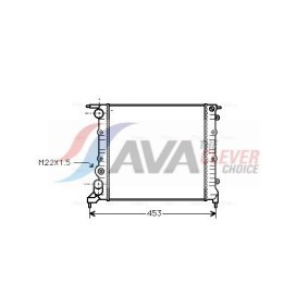 Achetez des Radiateur du moteur AVA COOLING SYSTEMS MZ2085 à prix pour 206,93 €
