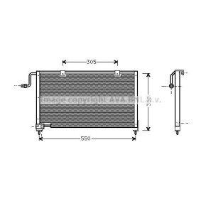 Köp Kondensor, klimatanläggning av AVA COOLING SYSTEMS MZ5106 till det låga priset 1288,43 kr