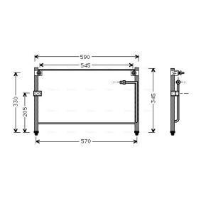 Köp Kondensor, klimatanläggning av AVA COOLING SYSTEMS MZ5112 till det låga priset 2090,91 kr