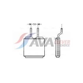 Köp Kondensor, klimatanläggning av AVA COOLING SYSTEMS MZ5145 till det låga priset 2980,64 kr