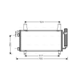 Köp Kondensor, klimatanläggning av AVA COOLING SYSTEMS MZ5157 till det låga priset 1060,17 kr