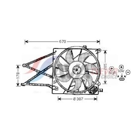 Kjøp Kjølevifte av AVA COOLING SYSTEMS MZ7505 til den lave prisen 1979,01 NOK