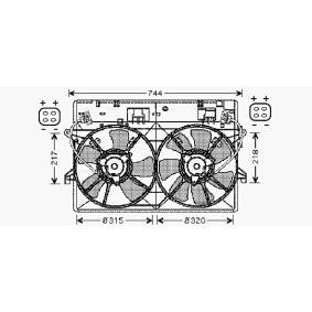 Kühlerlüfter MZ7524 MAZDA MPV von AVA COOLING SYSTEMS