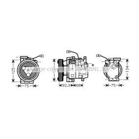 Acquista Compressore aria condizionata da AVA COOLING SYSTEMS MZK219 a buon mercato per soli 306,85 €