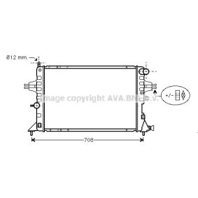 Acquista Radiatore motore da AVA COOLING SYSTEMS OL2293 a buon mercato per soli 93,21 €