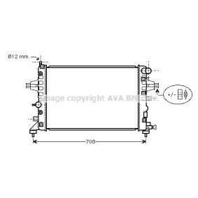 Acquista Radiatore motore da AVA COOLING SYSTEMS OL2362 a buon mercato per soli 84,77 €