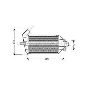 Comprar Intercooler de AVA COOLING SYSTEMS OL4262 a bajo precio de 100,08 €
