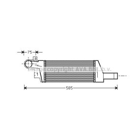 Köp Intercooler av AVA COOLING SYSTEMS OL4322 till det låga priset 1543,25 kr