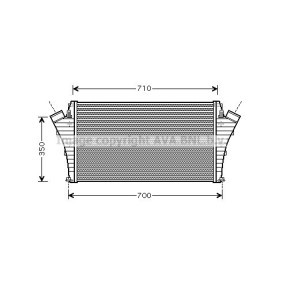 Kjøp Intercooler av AVA COOLING SYSTEMS OL4361 til den lave prisen 1649,00 NOK
