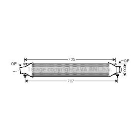 Comprar Intercooler de AVA COOLING SYSTEMS OL4422 a bajo precio de 103,83 €