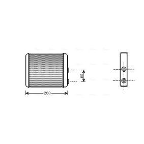 Osta Lämmityslaitteen kenno AVA COOLING SYSTEMS:llä OL6259 edullisesti hintaan 49,19 €
