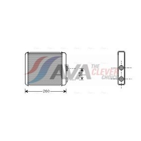 Osta Lämmityslaitteen kenno AVA COOLING SYSTEMS:llä OL6260 edullisesti hintaan 73,28 €