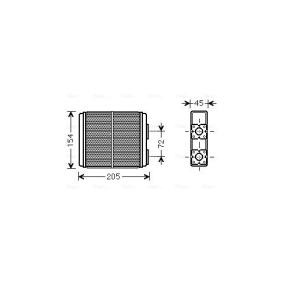 Osta Lämmityslaitteen kenno AVA COOLING SYSTEMS:llä OL6403 edullisesti hintaan 225,31 €