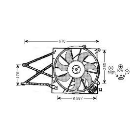 Kühlerlüfter OL7524 von AVA COOLING SYSTEMS günstig für 160,29 € online kaufen
