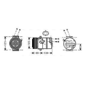 Acquista Compressore aria condizionata da AVA COOLING SYSTEMS OLK438 a buon mercato per soli 455,00 €