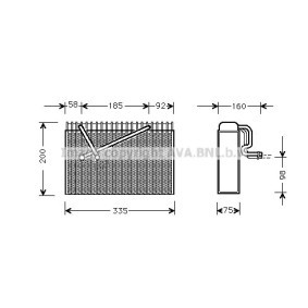 Verdampfer, Klimaanlage OLV299 von AVA COOLING SYSTEMS günstig für 87,33 € online kaufen