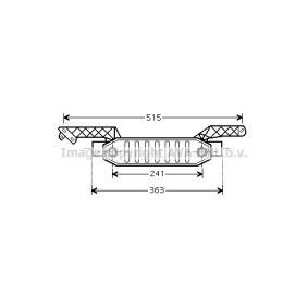Achetez des Radiateur d'huile AVA COOLING SYSTEMS PE3282 à prix pour 134,32 €